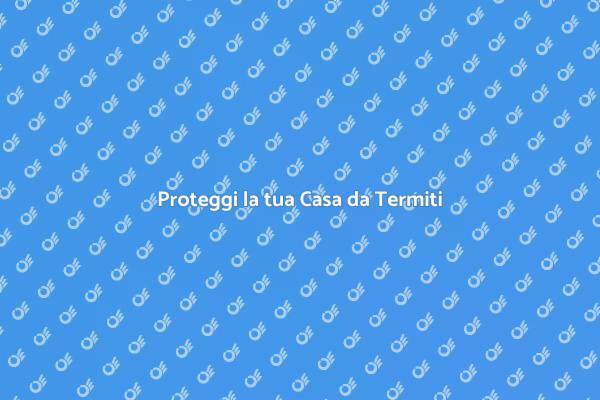 Termiti: Protezione Necessaria per Edifici