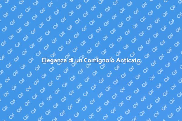 Comignolo Anticato: Stile e Funzionalità