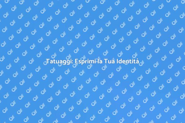 Tatuatore: Arte e Storia Personale