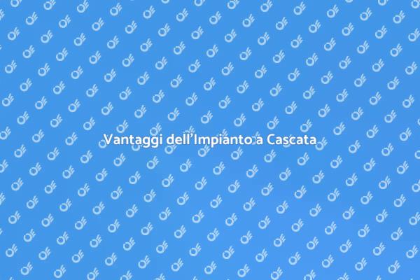 Impianto a Cascata per Frigoriferi Efficaci