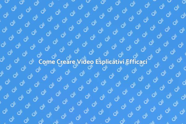 Trasforma le Idee con Video Esplicativi