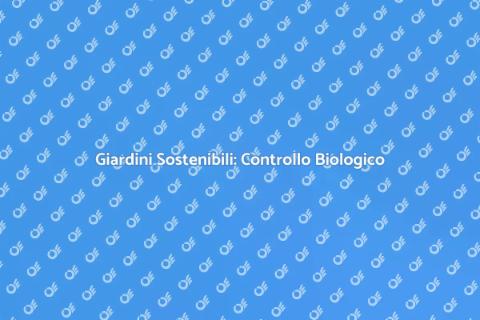 Controllo Biologico delle Erbacce