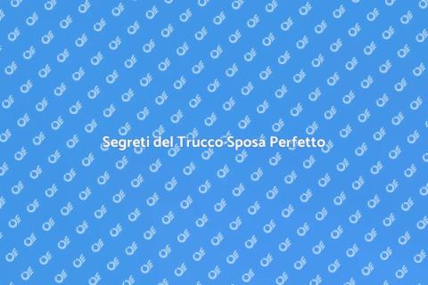 Trucco Sposa Professionale: Segreti