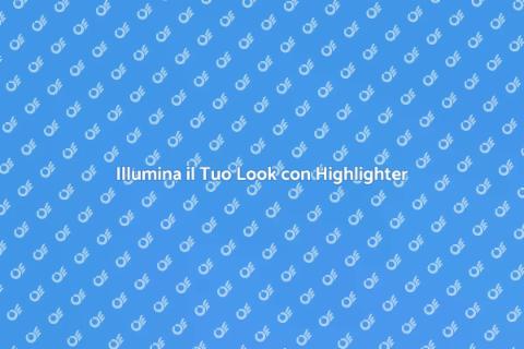 Palette Highlighter Shimmering