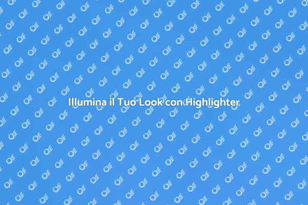 Brilla con la Palette Highlighter