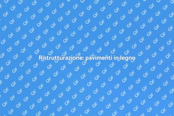 Eleganza con pavimenti in legno massello