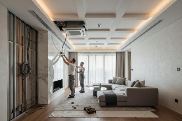 Installare impianto di climatizzazione