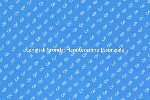 Manutenzione Canali di Gronda Rame