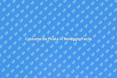 Noleggiare Costume da Pirata Facile