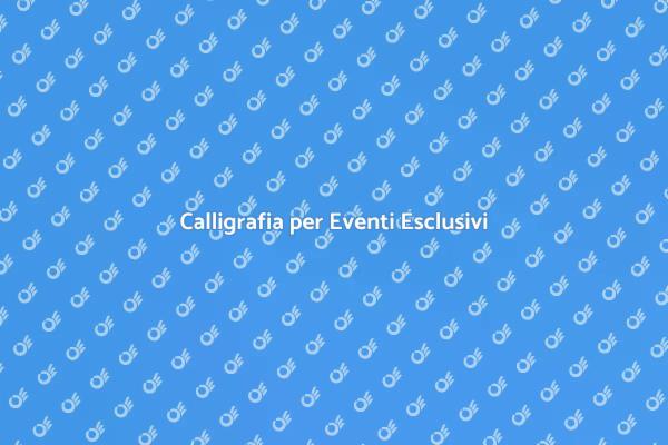 Il Tocco Elegante della Calligrafia