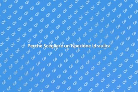 Ispezione Idraulica Preventiva Essenziale