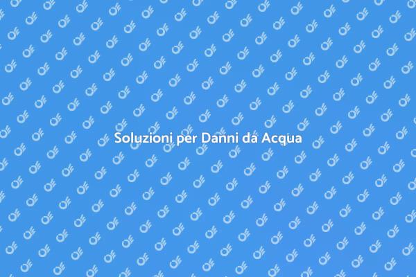 Come Ripristinare Danni da Acqua