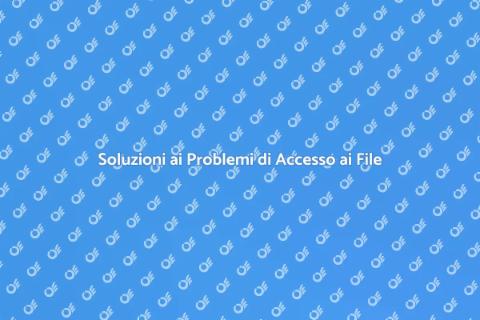 Riparazione Computer: Problemi di Accesso