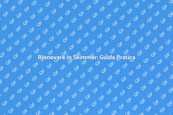 Skimmer: Evoluzione e Rinnovamento Essenziale