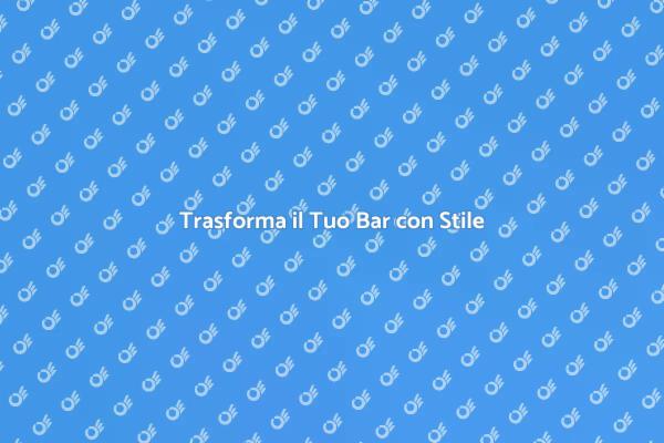 Ristrutturazione Creativa del Tuo Bar