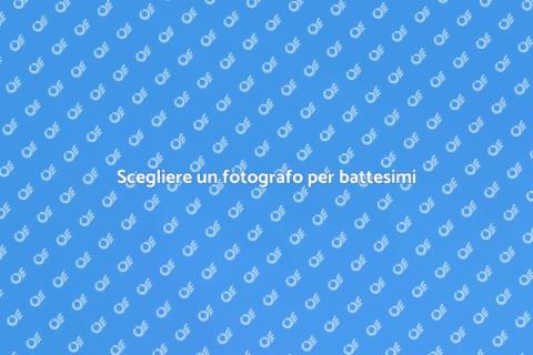 Fotografo per eventi privati e battesimi