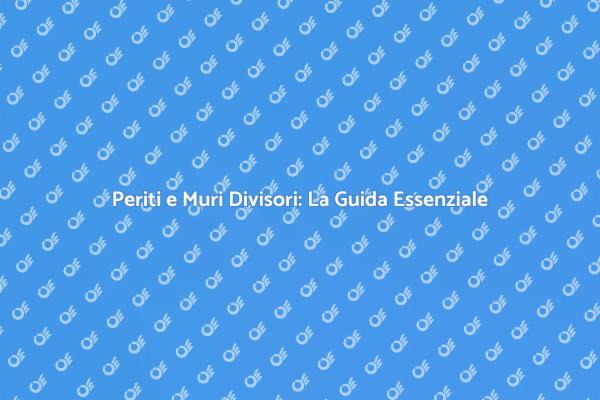 Muri Divisori: Essenziali per la Casa