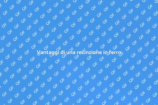 Guida all'installazione di recinzioni in ferro