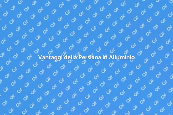 Persiana Avvolgibile: Design e Funzionalità