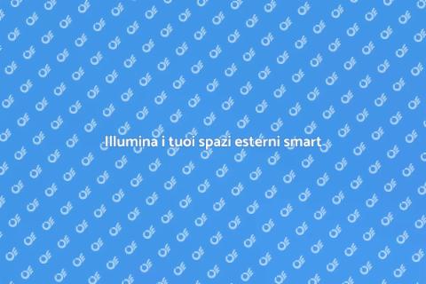 Illuminazione esterni smart e funzionale