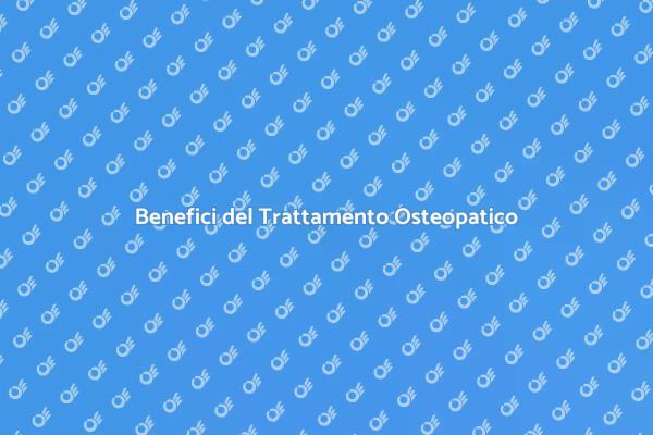 Trattamento Osteopatico e Benessere