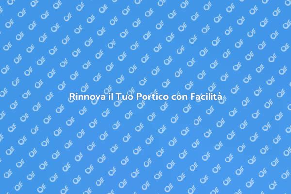 Mantieni il Tuo Portico Sempre Fresco