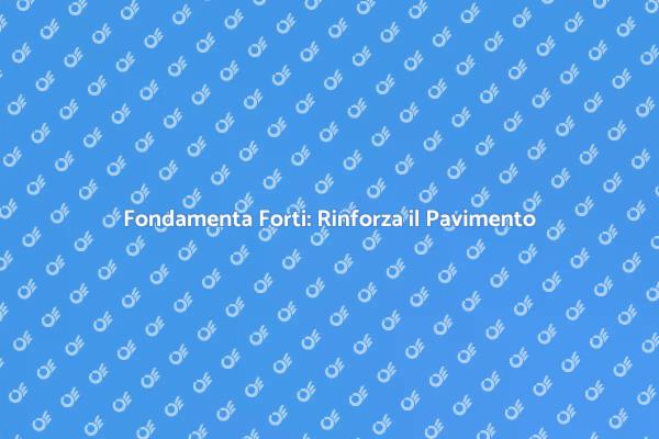 Fondamenta Sicure per Ogni Edificio