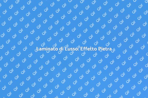 Ristruttura con un Pavimento in Laminato