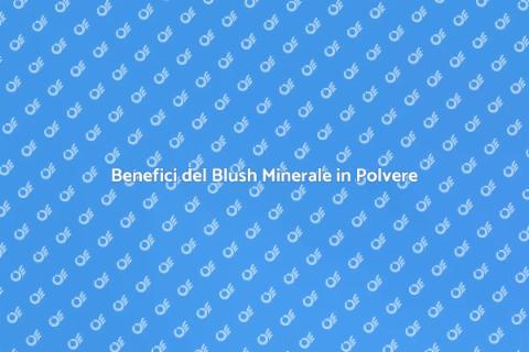 Blush Minerale in Polvere per Bellezza