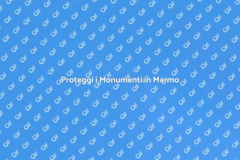 Impermeabilizzazione Monumenti in Marmo