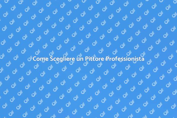 Trasforma i Tuoi Spazi con un Pittore
