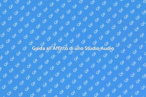 Affittare Studio di Registrazione