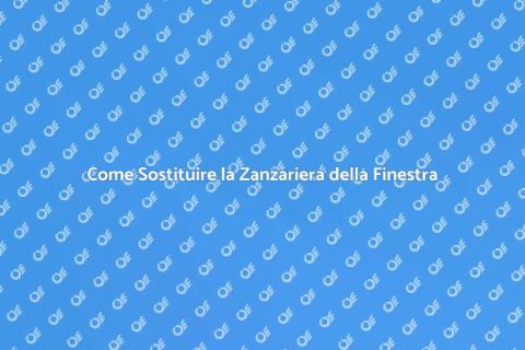 Sostituire Zanzariera Finestra: Guida