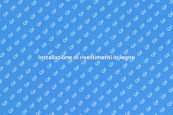 Rivestimenti in legno: stile e praticità