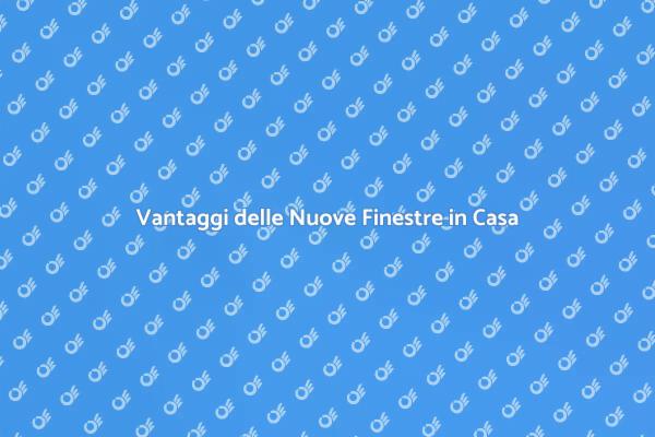 Finestre: Ristrutturazione e Comfort