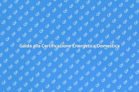 Certificazione Energetica Generatore Domestico