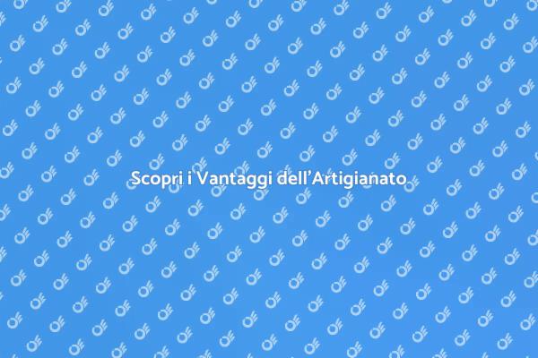 Riscopri l'Autenticità Artigianale