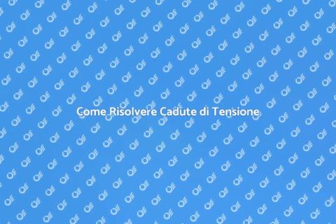 Problemi di Caduta di Tensione