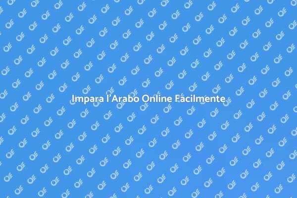 Inizia il Tuo Corso di Arabo Oggi