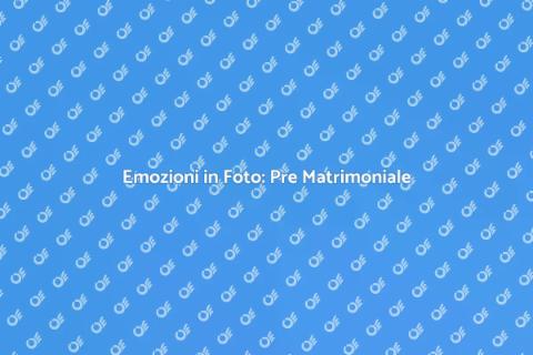 Sessione Fotografica Pre Matrimoniale