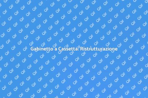 Installazione Gabinetto con Cassetta