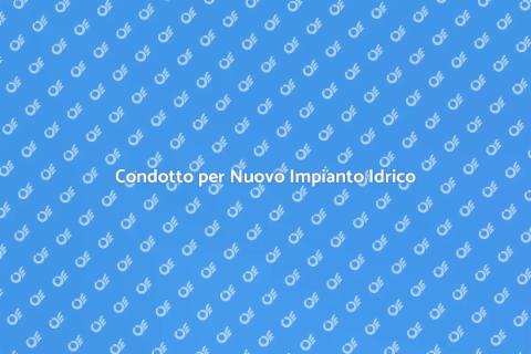 Installazione Condotto Impianto Idrico