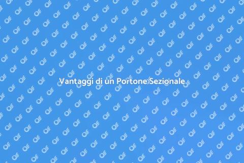 Portone Sezionale Personalizzato