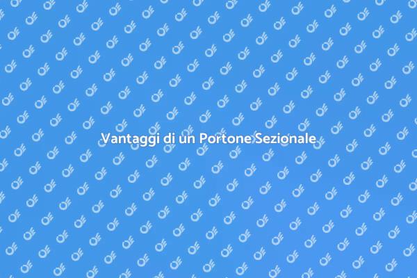 Il Tuo Portone Sezionale Ideale