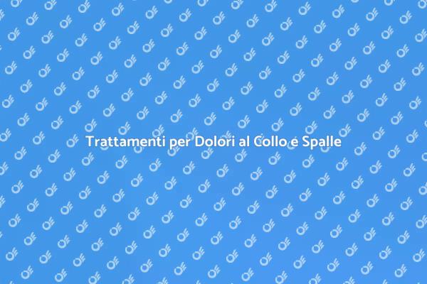 Allevia i Dolori al Collo e Spalle