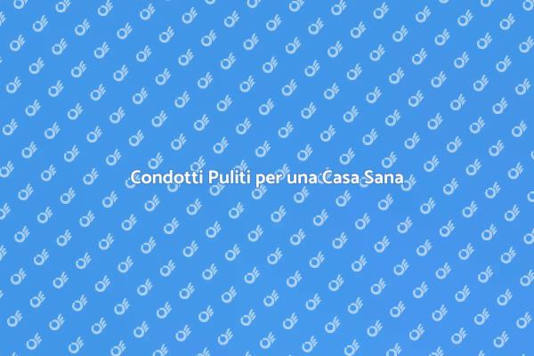 Pulizia Condotti: Salute e Comfort