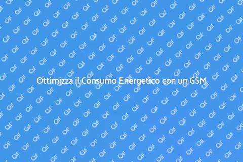 Termostato GSM per Risparmio Energetico