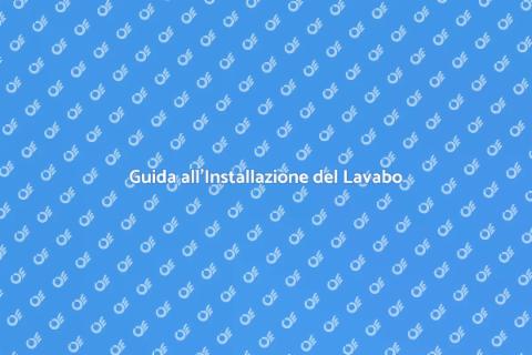 Installare un Nuovo Lavabo in Bagno