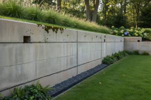 un muro di contenimento in calcestruzzo: Da €600