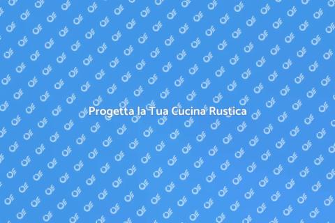 Cucina Rustica in Stile Country